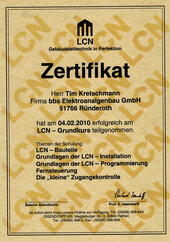Tim Kretschmann, LCN-Grundkurs